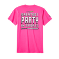 EvoShield Men's Unisex Party Animals Emboss Baseball Tee-1