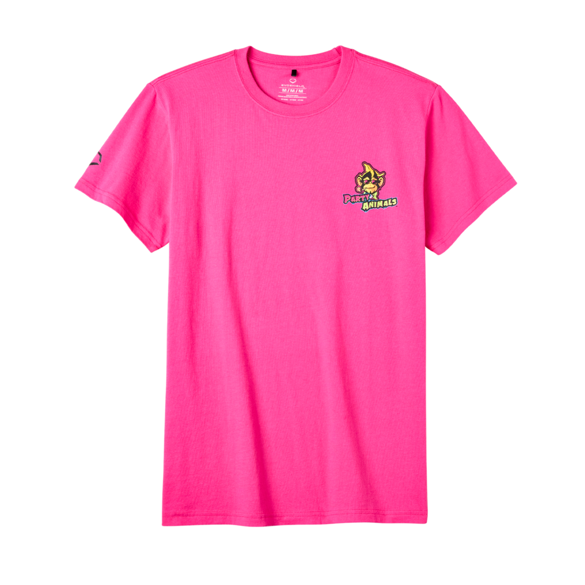 EvoShield Men's Unisex Party Animals Emboss Baseball Tee-2