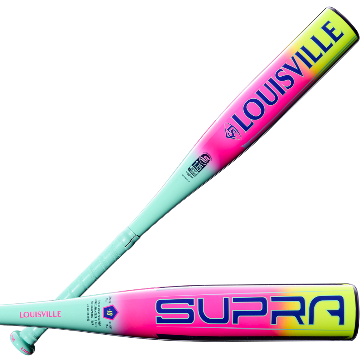 Louisville Slugger Adult 2027 Supra Junior Big Barrel -10 2 3/4" USSSA Baseball Bat-6