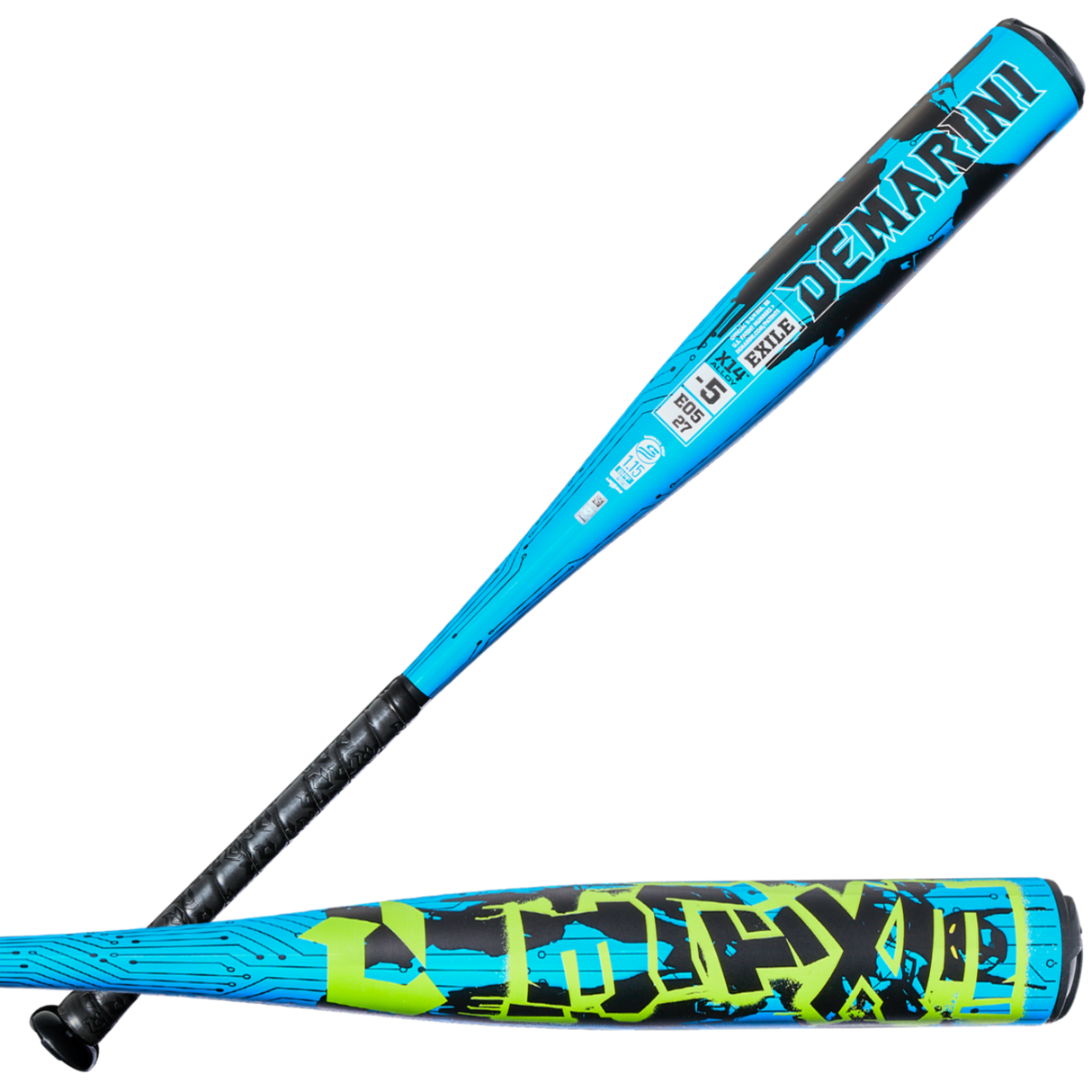 DeMarini Adult 2027 Exile -5 USSSA Baseball Bat-5