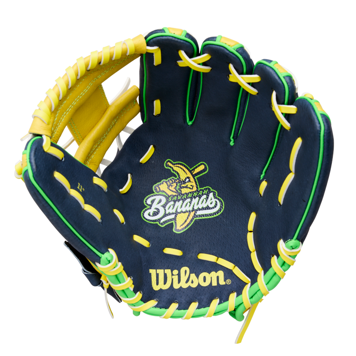 Wilson Youth A450 11" Savannah Bananas Infield Baseball Glove-1