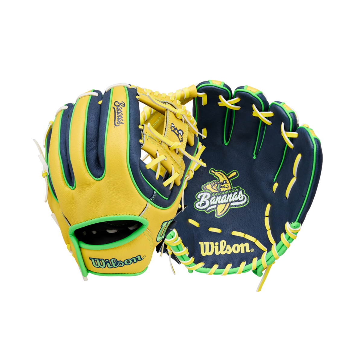 Wilson Youth A450 11" Savannah Bananas Infield Baseball Glove-3