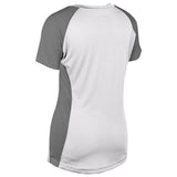 Champro Women's Infinite V-Neck Short Sleeve Softball Jersey-2