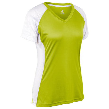 Champro Women's Infinite V-Neck Short Sleeve Softball Jersey-1