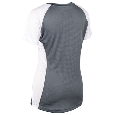 Champro Women's Infinite V-Neck Short Sleeve Softball Jersey-2