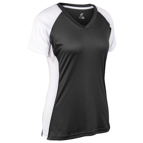Champro Women's Infinite V-Neck Short Sleeve Softball Jersey-1