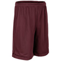 Champro Men's Polyester 9" Inseam Tricot Basketball Shorts with Liner -1