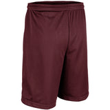 Champro Men's Polyester 9" Inseam Tricot Basketball Shorts with Liner -2