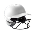Mizuno Adult F6 Solid Softball Batting Helmet with Attached Facemask