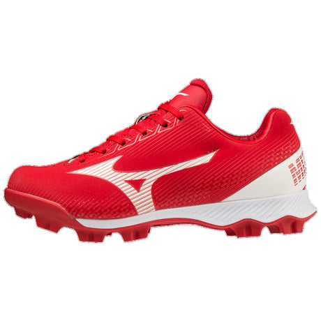 Mizuno Youth Wave Lightrevo Low Molded Rubber Baseball Cleats-1