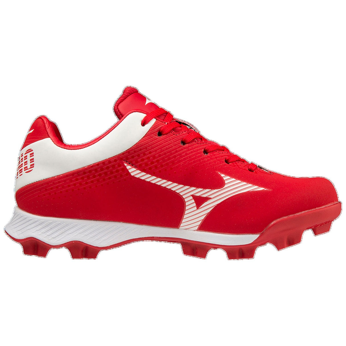 Mizuno Youth Wave Lightrevo Low Molded Rubber Baseball Cleats-3