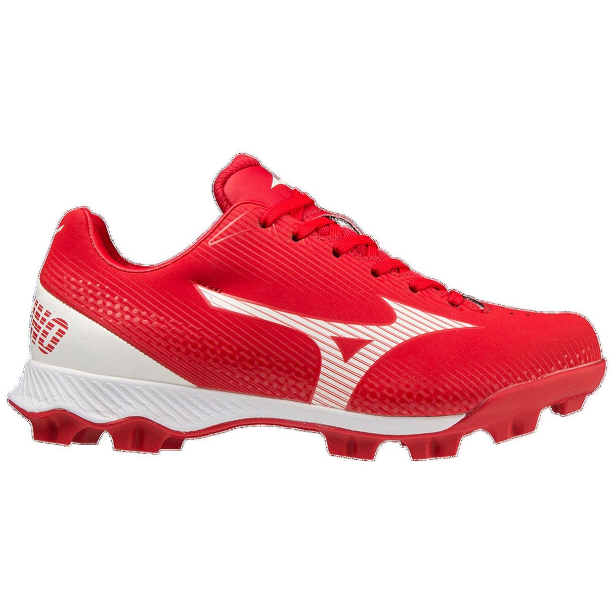 Mizuno Youth Wave Lightrevo Low Molded Rubber Baseball Cleats-6