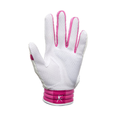 Mizuno Youth Finch Softball Padded Batting Glove-2
