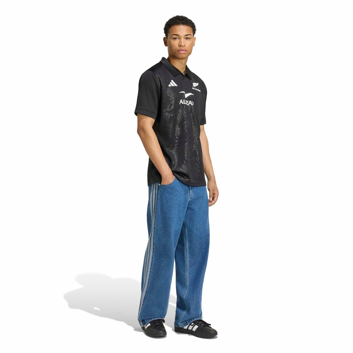 adidas Men's All Blacks Home Replica Jersey-3