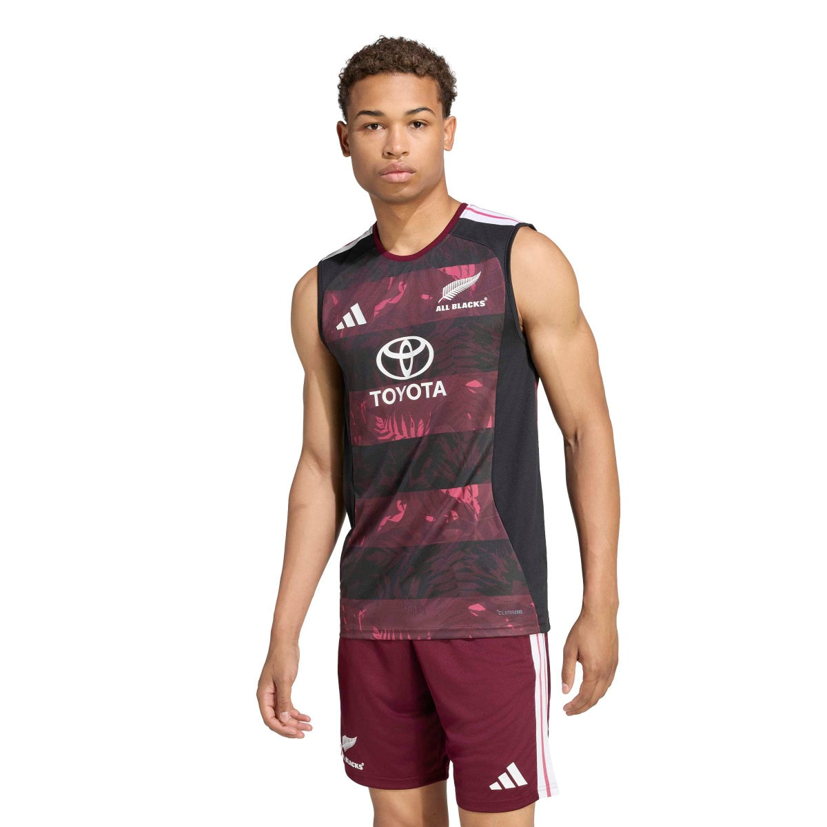 adidas Men's All Blacks Singlet For South Africa Tour-1