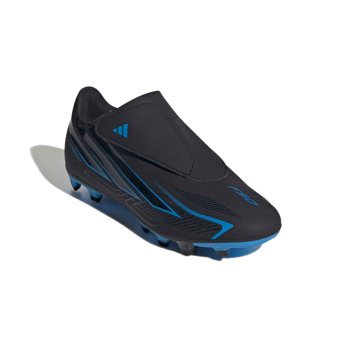 adidas Youth F50 Hyperfast Club Velcro Firm Ground / Multi Ground Soccer Cleats-5