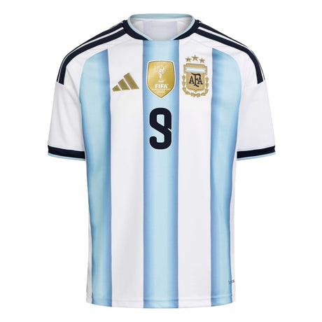 adidas Youth Argentina 26 Home Alvarez Jersey-2