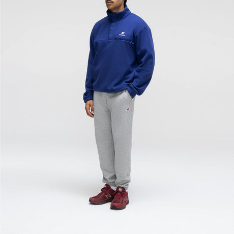 New Balance Men's Made in USA Snap Fleece Top-1