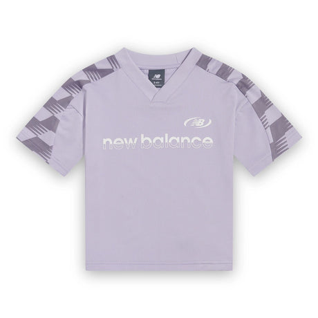 New Balance Girls' Digitized Football T-Shirt-1