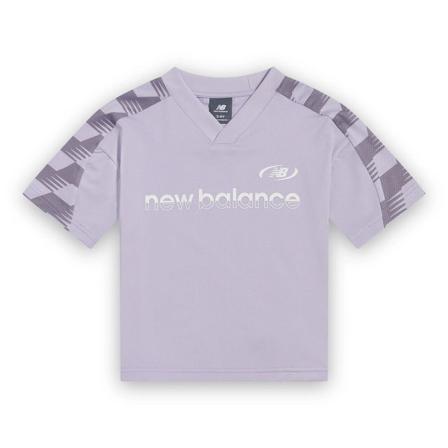 New Balance Girls' Digitized Football T-Shirt-1