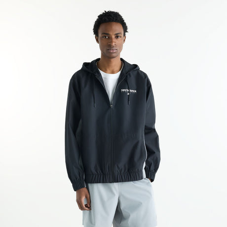New Balance Men's Sport Linear Graphic Woven Jacket-1