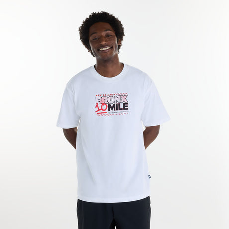 New Balance Men's Bronx 10 Mile Graphic T Shirt-1