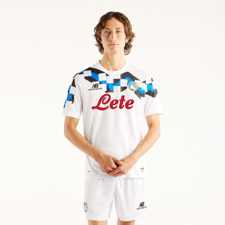 New Balance Adult Atalanta BC 26/27 Away Short Sleeve Soccer Jersey-1