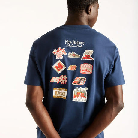 New Balance Men's Sticker Pack T-Shirt-2