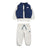 New Balance Infant & Toddler 3 Piece Crew Joggers Vest Set-1