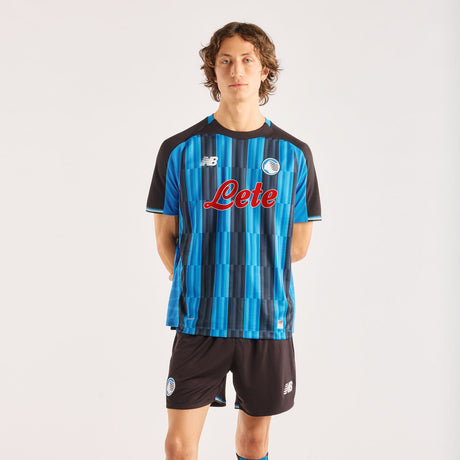 New Balance Adult Atalanta BC 26/27 Home Short Sleeve Soccer Jersey-1