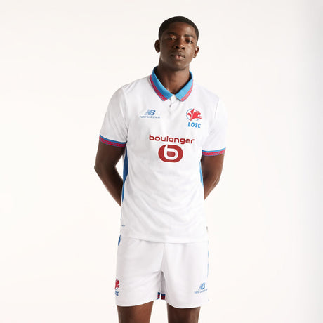 New Balance Adult LOSC Lille 26/27 Away Short Sleeve Soccer Jersey-1