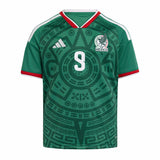 adidas Youth Mexico 26 Home Raul Jersey-1