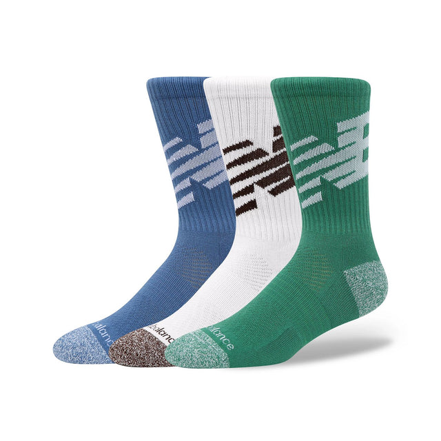 New Balance Active Lifestyle Graphic Socks 3 Pack-1