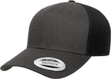 Yupoong Classics Retro Trucker Cap-dark Heather