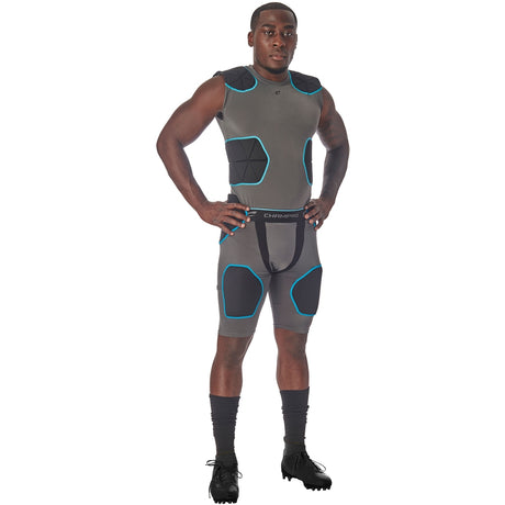 Champro Men's Tri-Flex Compression Shirt with Cushion System-2