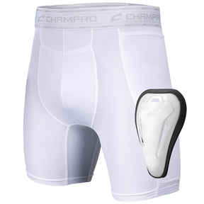 Champro Men's Take-Out Sliding Short with Cup-1