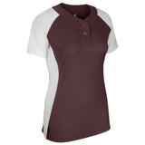 Champro Girl's Infinite 2-Button Softball Jersey