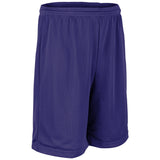 Champro Men's Polyester 9" Inseam Tricot Basketball Shorts with Liner -1