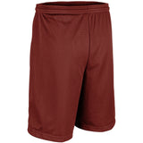 Champro Men's Polyester 9" Inseam Tricot Basketball Shorts with Liner -2