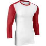 Champro Youth Compression Three Quarter Sleeve Shirt-2