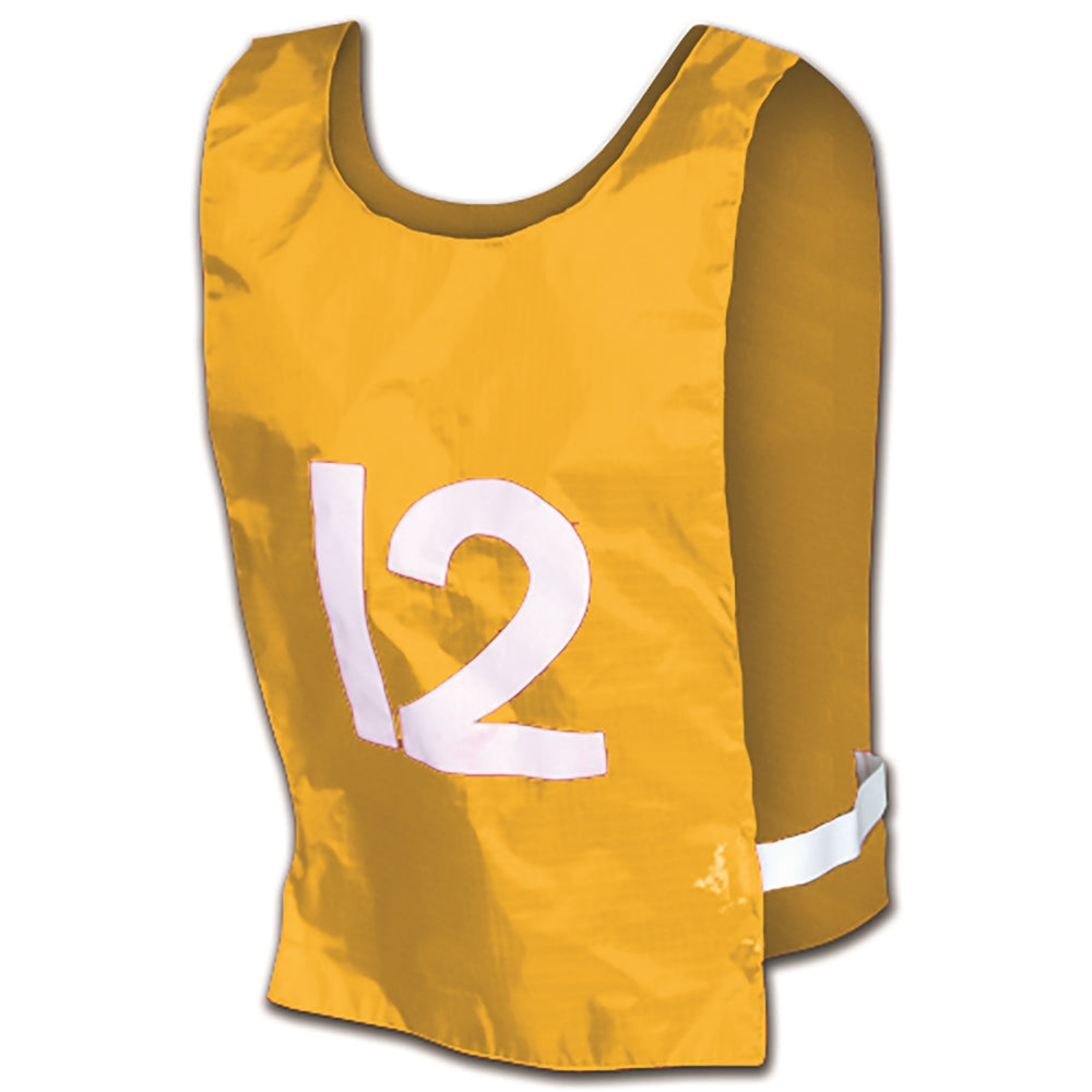 Champro one Dozen Nylon Pinnies With Number