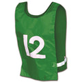 Champro one Dozen Nylon Pinnies With Number