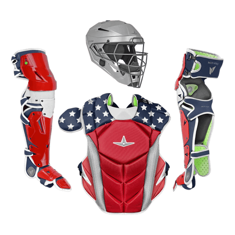 All-Star MVP-PRO™ Series Baseball Catcher's Kit Baseball Catcher's Protective Equipment All