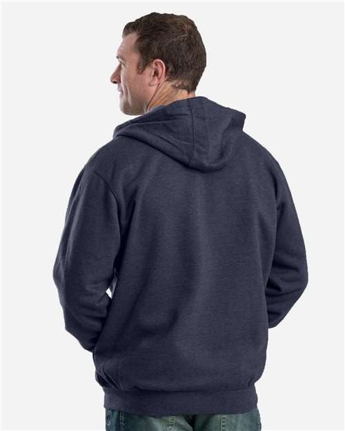 Berne Apparel Men's Heritage Full-Zip Hooded Sweatshirt-2