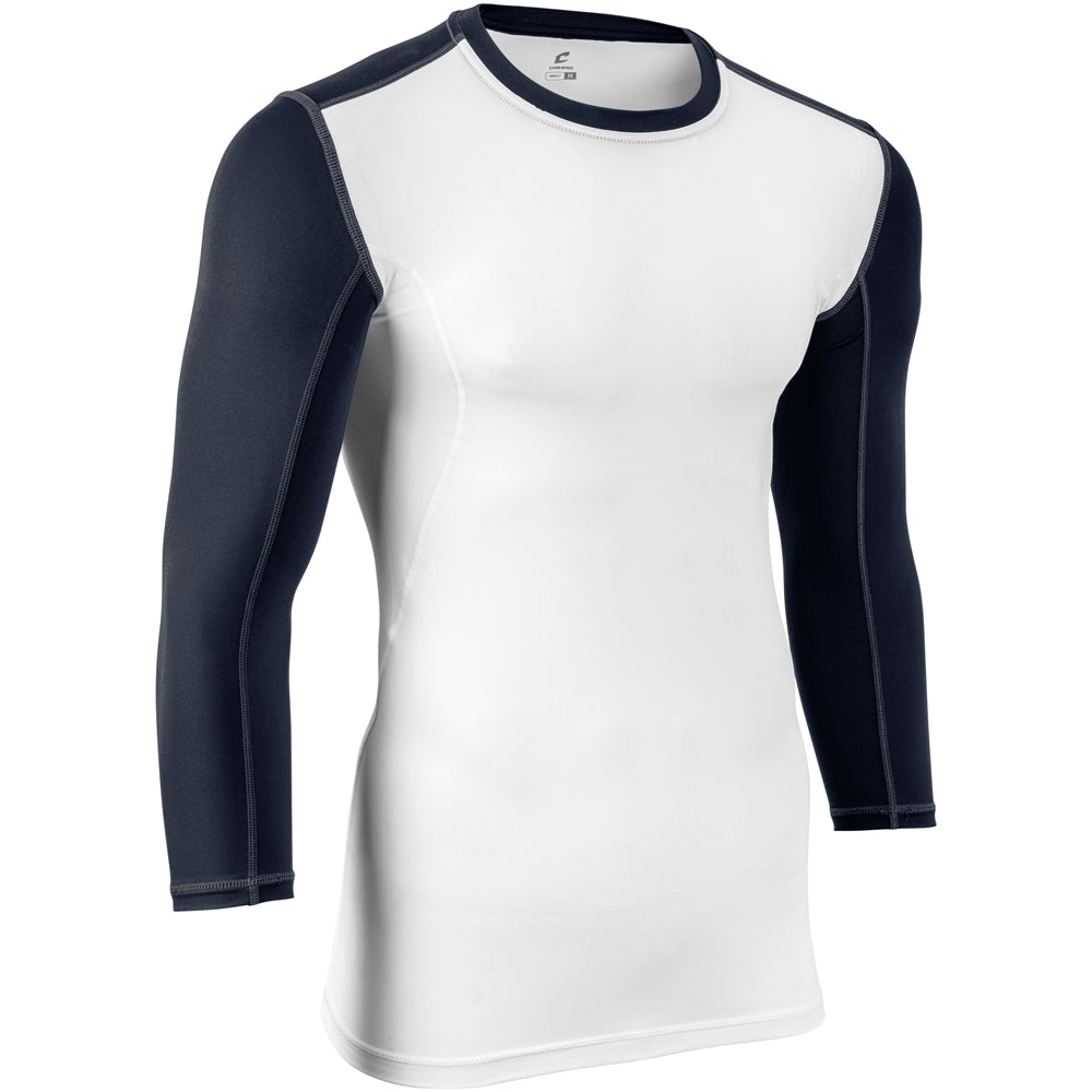 Champro Men's Compression Three Quarter Sleeve Shirt-2