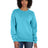 Hanes Women's ComfortWash Crew Sweatshirt-1