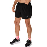 Asics Men's Silver 5in Short Mens Apparel Shorts
