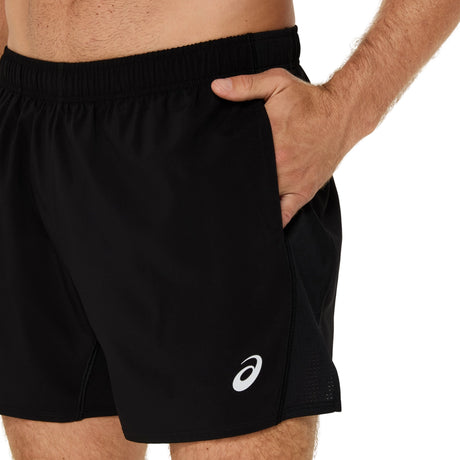 Asics Men's Silver 5in Short Mens Apparel Shorts