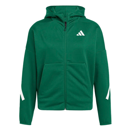adidas Women's Z.N.E. Full Zip Hoodie Womens Apparel Sweatshirts & Fleece