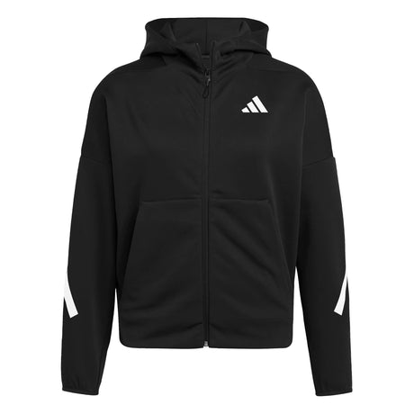 adidas Women's Z.N.E. Full Zip Hoodie Womens Apparel Sweatshirts & Fleece